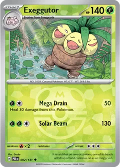 Exeggutor Master Ball Holo 2